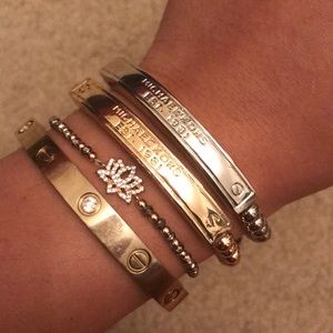 New Michael Kors Name Tag bracelet.